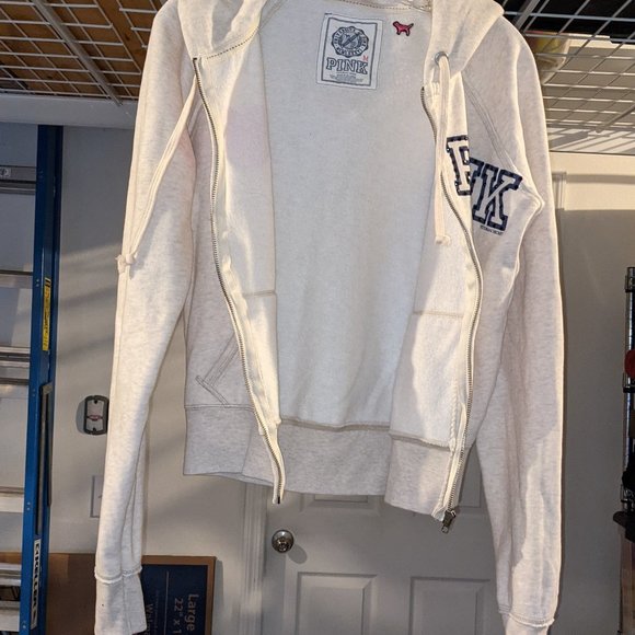 VS PINK Zip Up Sweatshirt Hoodie - Picture 10 of 11